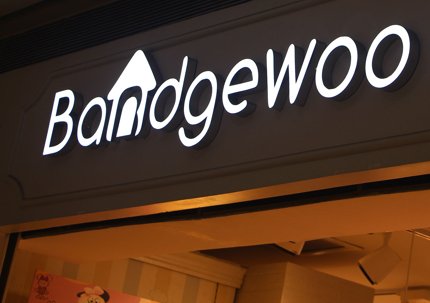 face lit channel letter bandgewoo