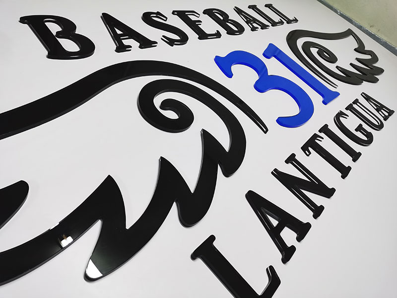 Baseball Acrylic Sign Board
